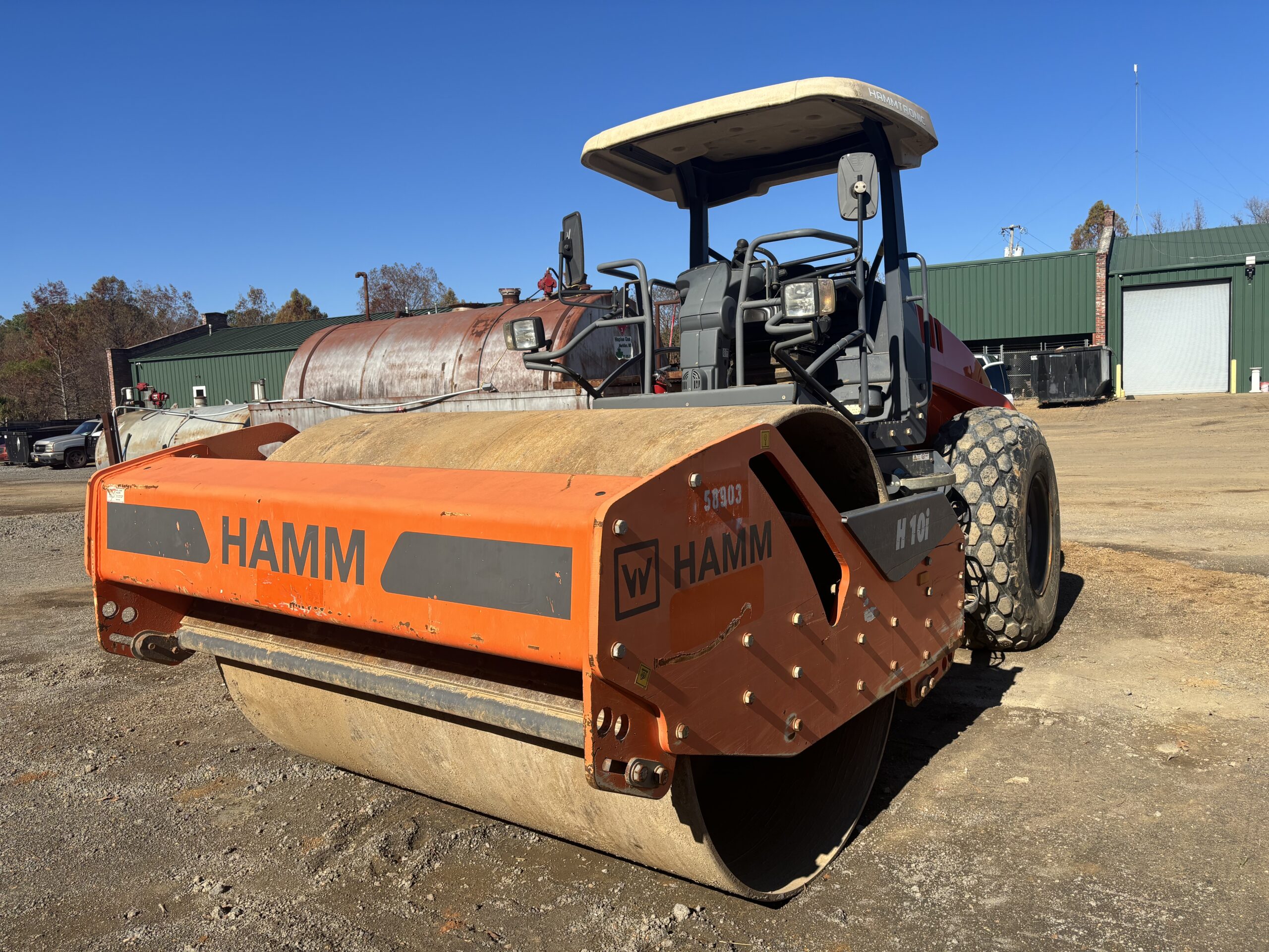 2018 Hamm Single Smooth Drum Roller $74,000
